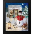 thumbnail image 2 of Swatland, Sally 12x14 Black Modern Framed Museum Art Print Titled - Holiday Garden, 2 of 5