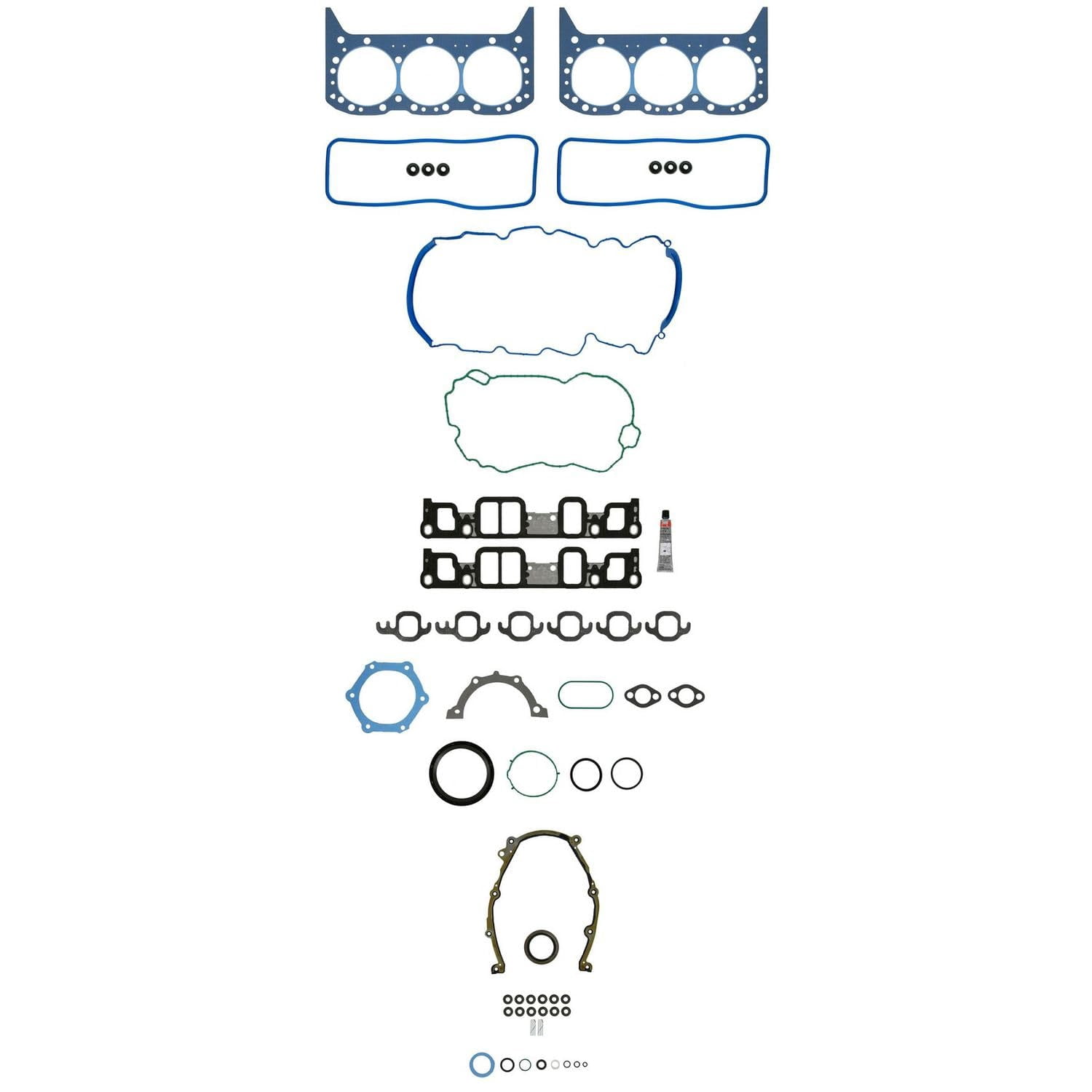 FEL-PRO 260-3171 Engine Gasket Set Fits select: 2007-2011 CHEVROLET SILVERADO, 2007-2011 CHEVROLET EXPRESS G1500