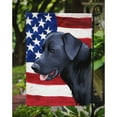 thumbnail image 3 of Majorca Shepherd Dog American Flag Garden Flag, 3 of 3