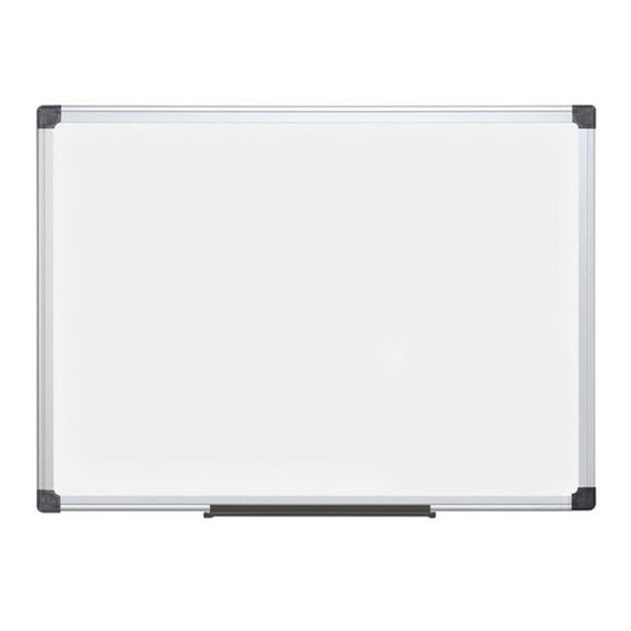 MasterVision Maya Magnetic Steel Dry-Erase Board, 24" x 36", Aluminum Frame
