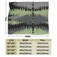 thumbnail image 3 of Anti-Pilling Flannel Bed Throw Blankets Forest Trees Green - Couch-Ultra-Soft Micro Fleece Sofa Bed Camping Travel Blanket for Adults 40"x30", 3 of 8
