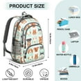thumbnail image 5 of Lovely Dog Breeds Backpack for School,Cute School Bag,Schoolbag with Adjustable Shoulder Straps & Padded Back,16.9 Inch, 5 of 5