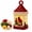 Cardinal, variant on Beginner-Friendly DIY Lighted Christmas Crochet Lantern Kit Collection | Nativity Scenery Ornament Set, Cardinal Snowman Angel Church, Handmade Yarn Tree Decor, Santa Bow (Cardinal)