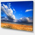 thumbnail image 2 of Ciel Bleu Nuageux sur Prairie - Impression sur Toile Paysage, 2 of 4
