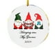 thumbnail image 1 of Decoraciones Del Árbol de Navidad Ornamento Colgante de Feliz Navidad con Papá Noel, Colgante Decorativo de Acrílico de 2024 para el Árbol Invierno Regalo de Año Nuevo en la Caja de Regalos, 1 of 6
