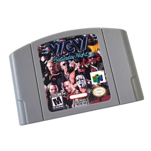 Saturday Night Wrestling 64-bit N64 Video Game