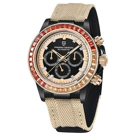 Pagani Design Rainbow Circle Luxury Automatic Watch For Men Sport Mechanical Wristwatch Men Stainless Steel Diver Clock 2023 New Walmart