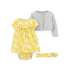 Child of Mine by Carter's Baby Girl Dress Set, 3-Piece, Preemie-24 Months
