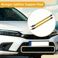 thumbnail image 3 of Unique Bargains 2pcs 200mm/7.87in Adjustable Front Bumper Lip Splitter Strut Support Bars Gold, 3 of 6