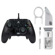PowerA - Exclusive FUSION Pro 2 Wired Controller for Xbox Series X|S - Midnight Shadow With Cleaning Electric kit Bolt Axtion Bundle Used