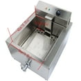 thumbnail image 7 of INTSUPERMAI Commerical Funnel Cake Fryer with 2 Ring Molds Electric Stainless Steel, 7 of 7