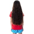 thumbnail image 3 of DC Comics Girls' Wonder Woman Gold Foil Logo Shirt and Shorts Pajama Set, 3 of 8