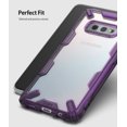 thumbnail image 5 of Ringke Fusion-X Case Compatible with Samsung Galaxy S10e, Transparent Hard Back Shockproof Advanced Bumper Cover - Royal Purple, 5 of 6
