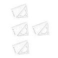 thumbnail image 4 of Worgeous 8 pcs Multifunctional Triangle Ruler Set For Students Drafting Drawing And Measuring Right Angle And Protractor For Math And Geometry, 4 of 8