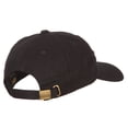 thumbnail image 4 of North Carolina Dogwood with Map Embroidered Unstructured Washed Cap - Black OSFM, 4 of 5