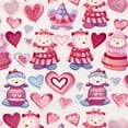 thumbnail image 6 of HAOXIT SLHKPNS Cute Round Tablecloth Trim Kitchen Circle Table Cloth Cover for Party Dinning 38-42, 6 of 8