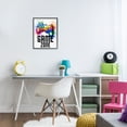 thumbnail image 3 of Stupell Industries Contemporary Game Zone Splash Black Framed Giclee Art, 11 x 14, by Kim Allen, 3 of 8
