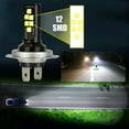 thumbnail image 5 of Led Bulb For Easy Installation In High And Low Beam Applications, 6000K White, Dust Resistant Design, Aviation Aluminum Heat Sink For Fast Heat Dissipation (Wide Voltage Low Power, 5 of 5