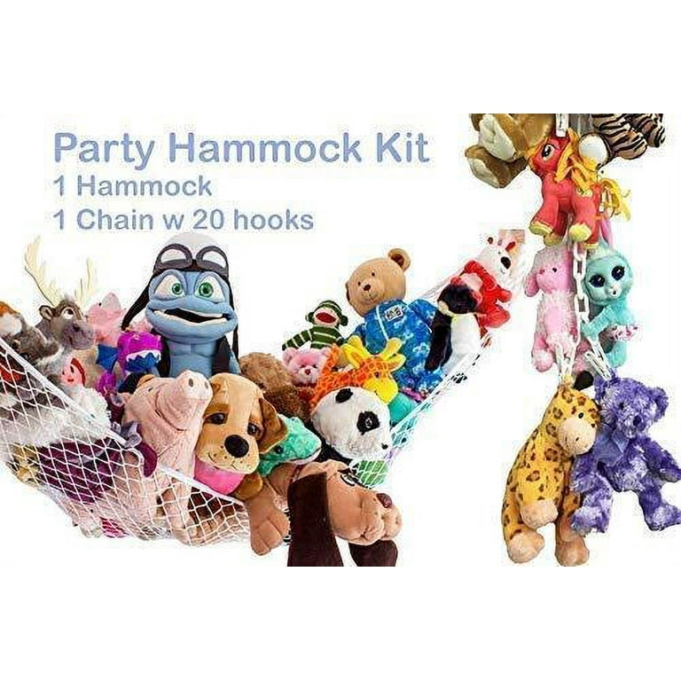 Stuffed Animals Storage 'Stuffie Party Hammock' For Your Stuffed Animal Net  Friends. 