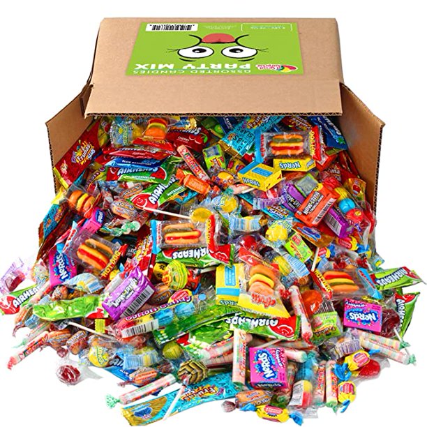 Party Candy Bulk Assorted Mix 6 Pounds Individually Wrapped