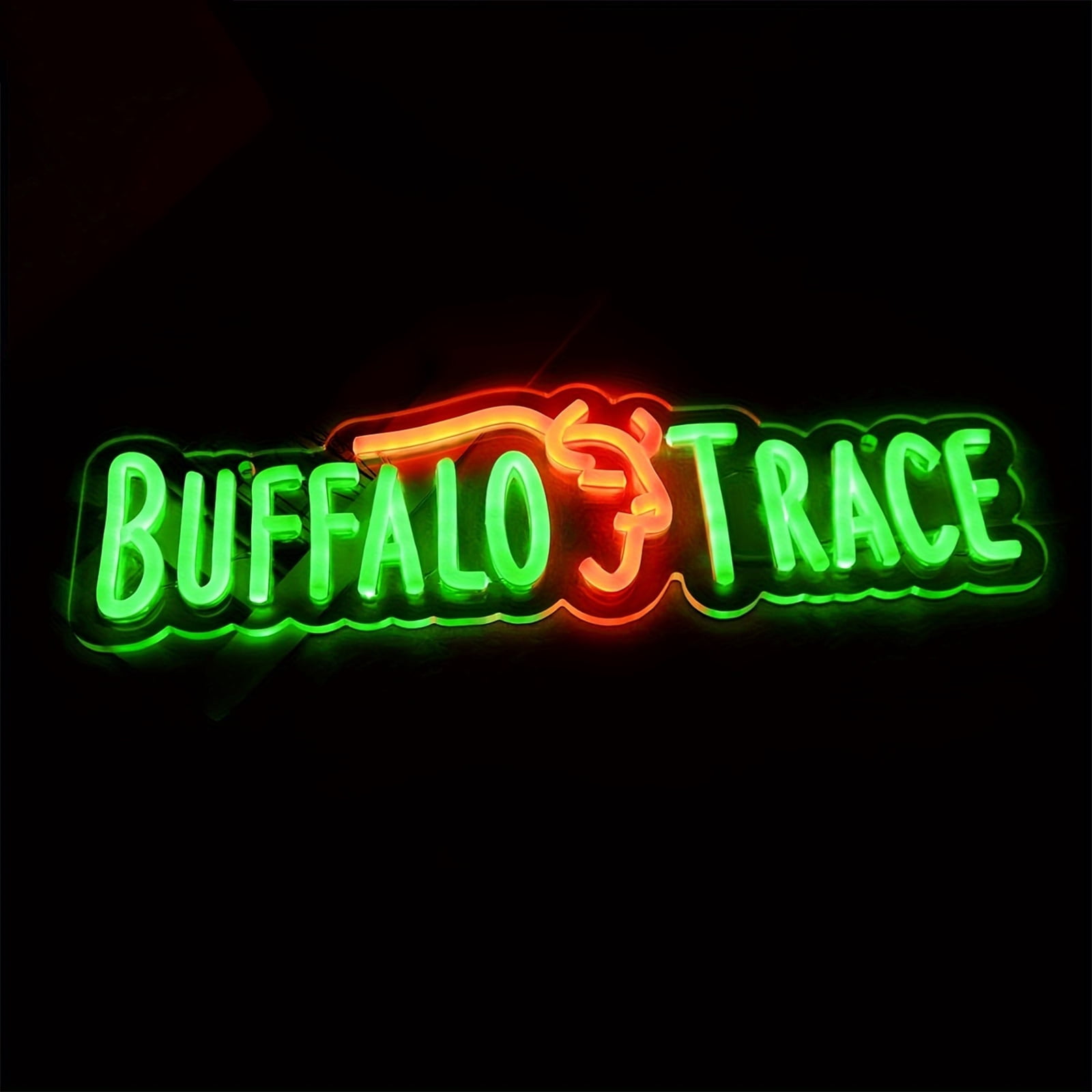 UPONRAY Whiskey Neon Signs, 16.1"*4.7" Dimmable & USB-Powered LED Neon Light, Stylish Wall Decor for Bar, Party, Restaurant, Living Room, Man Cave