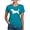 Teal, variant on CafePress - Bassetz Women's Deluxe T Shirt - Womens Tri-blend T-Shirt
