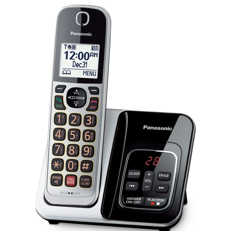 Panasonic Cordless Phone with Digital Answering Machine