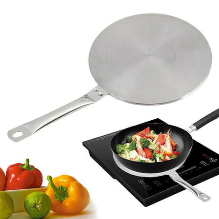 Induction Hob Heat Diffuser Stainless Steel Stovetop Cooking Pot Plates, (Best Heat Exchanger Pot)