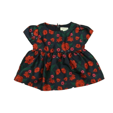 

Pre-Owned Gymboree Girls Navy | Red Dress size: 6-12 Months (Excellent)