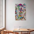 thumbnail image 2 of Elephant Stock Snowboard Color Wall Art - Vertical Multi Panel Canvas - Living Room Wall Decor - Sports Multi Panel - Black And White Decor By Dan Fenelon - 36" x 57", 2 of 8