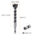 thumbnail image 2 of Uxcell 2 Pcs Forstner Drill Bit 20mm (25/32") Dia YG8/C1 Tungsten Carbide Wood Forstner Bits, 2 of 7