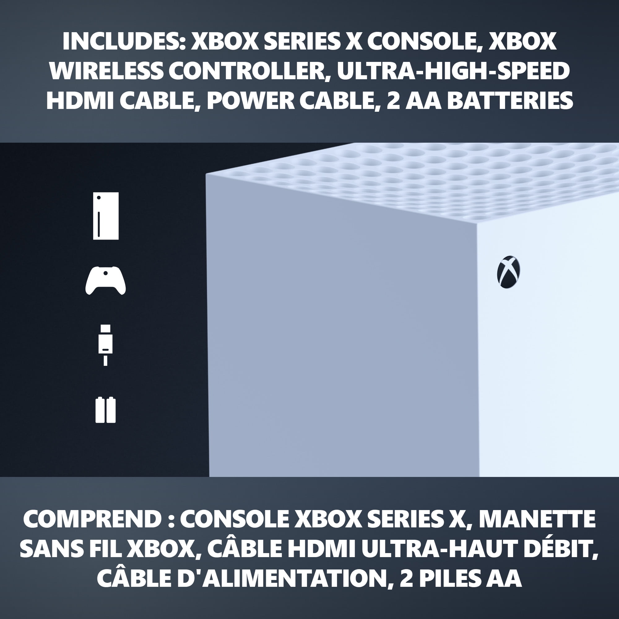 Xbox Series X - All Digital Gaming Console - 1TB SSD - Includes Xbox Wireless Controller - 4K Gaming - 120FPS - Robot White