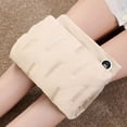 thumbnail image 4 of Rechargeable USB Hand Warming Pillow Heated Hand Warmer Pouch With Power Bank Constant Temperature Heating Plus Velvet Cold Proof Pillow Removable For Cleaning under Desk Pedal under Desk Elliptical, 4 of 5