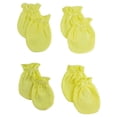 thumbnail image 1 of Infant Mittens, Yellow - Pack of 4, 1 of 1