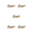 thumbnail image 1 of Ounissouiy Paquete de 45 delicados adornos de letras de madera, carteles sin terminar, artesanías para álbumes de recortes, suministros para fiestas, Type2 NO2 Ounissouiy CBP195942, 1 of 5