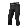 thumbnail image 3 of Pantalones deportivos de fitness, pantalones cortos para hombre, leggings de baloncesto, pantalones de compresión para entrenamiento de carrera, mallas elásticas de secado rápido, 3 of 5