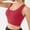 Wine, variant on Workout Tops For Women Sevevn Women's Padded Racerback Sports Bra Medium Support Workout Crop Top for Yoga & Gym Wine 2XL