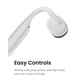 thumbnail image 5 of SHOKZ OpenMove - Open-Ear Bluetooth Sport Headphones, Bone Conduction Wireless Earphones, Sweatproof for Running and Workouts, with Sticker Pack(White), 5 of 5