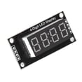thumbnail image 4 of LYUMO LED Segment Display Module 0.36in 4 Digit 7 Segment TM1637 Clock Display Module LED Digital Tube,7 Segment Display Module,4 Digit Tube, 4 of 8