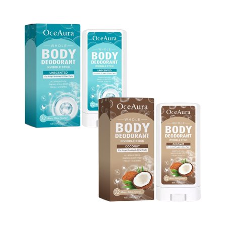 STAOEDU Antiperspirant Deodorant, 72hr Sweat & Odor Protection, Triple Moisturizer, 2 Pack