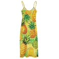 thumbnail image 5 of Lunarable Pineapple Sleeveless Dress for Women Clothing Female Women's Summer Skirt, 5 of 7