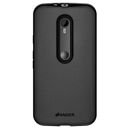 Usb Charger Cover Motorola Moto G3 Case Charger Combo, Premium Slim Fit ShockProof Matte TPU Case Back Cover with Micro USB Car Vehicle Home Wall Travel Charger for Motorola Moto G3 ()