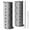Black Geometric Striped, variant on 20oz Colorful Arrow Pattern Skinny Tumblers Stainless Steel Tumbler with Lid and Straw,Vacuum Insulated Double Wall Travel Tumbler Cups with Cleaning Brush for Coffee,Tea