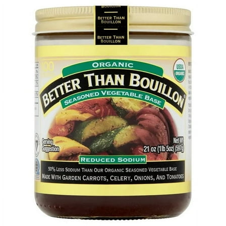 Better Than Bouillon Seasoned Vegetable Base, 21 Ounce