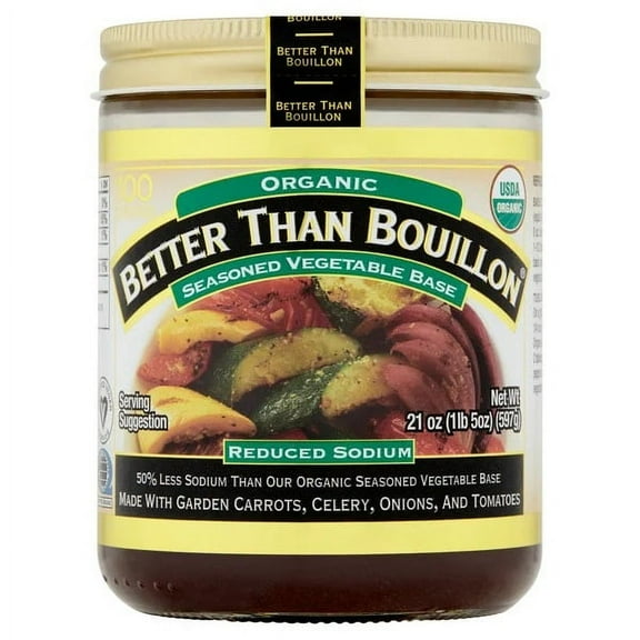 Better Than Bouillon Seasoned Vegetable Base, 21 Ounce