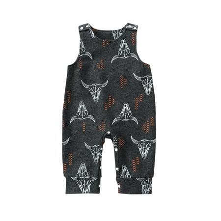 

Gwiyeopda Infant Jumpsuit Newborn Baby Girls Boys Cotton Rompers Sleeveless Playsuit Bodysuits Outfits