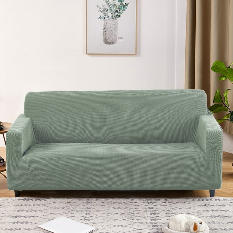Kyoffiie 3 Seater Sofa Cover Elastic Couch Protector Slipcover
