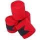 thumbnail image 2 of BRILLAR 4 Uds. Vendaje grueso para pata de caballo, accesorios de envoltura de forro polar transpirables antideslizantes rojos, 2 of 5