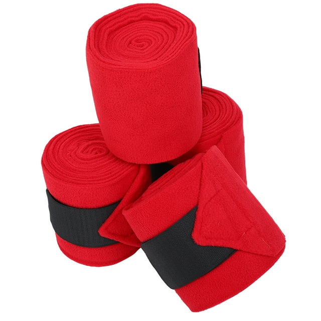 Vendaje para envolturas de patas de caballo, 4 piezas Vendaje antideslizante para patas de caballo gruesas Vendaje para patas de caballos Rendimiento sólido Jadeshay A