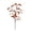 Orange, variant on Racsoh Artificial Eucalyptus Branch, Faux Fall Greenery 3 Prong Stems, Realistic Looking Plastic Foliage, for Thanksgiving Vase Flower Arrangement Home Decor (Red)